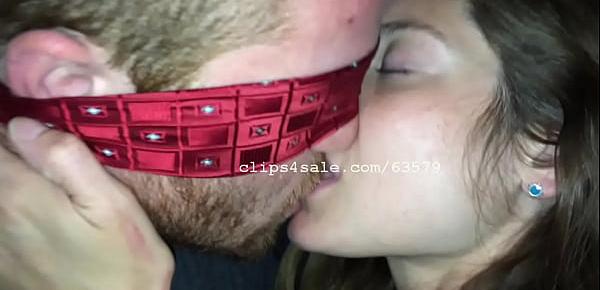  Hot Chick Kissing Guy Blindfolded